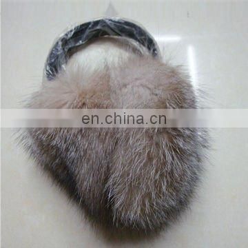 real fox fur earmuff