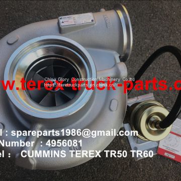 4956081 CUMMINS TURBO CHARGER TEREX TR45 TR50 TR60 TR100 MINING DUMP TRUCK OFF HIGHWAY