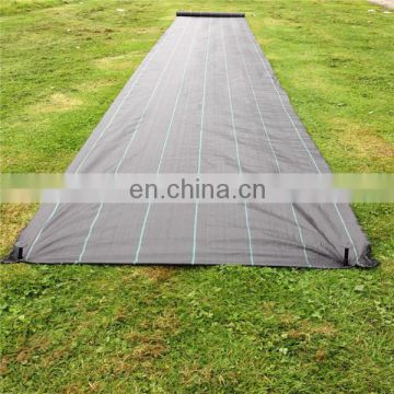 woven fabric black weed control mulch matting fabric ground cover