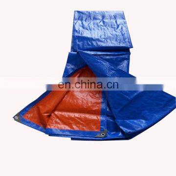 High Quality Blue Orang Tarpaulin With Black Corner photo-5
