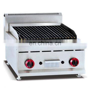 Counter Top Gas Lava Rock Grill Gas Grill, Gas Bbq Grill, Stainless Steel Lava Rock Bbq Grill