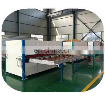 wood finish machine for whole set steel door decoration