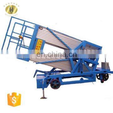 7LSJLII Shandong SevenLift double mast aluminum telescopic portable lifter