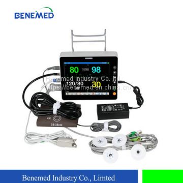 Portable Patient Monitor with 8 Inch Screen and Six Parameters BenePM-8