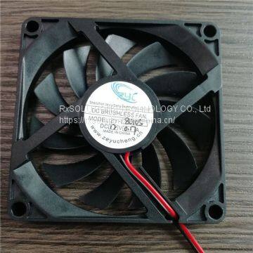 12V 3Pin 8010 Mute DC Brushless Cooling Industry Fan photo-2