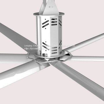 Aluminum Alloy Blade 12ft-24ft Hvls Air Cooler Industrial Large Ceiling Fan