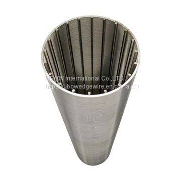 Stainless steel wedge wire welded filter tube