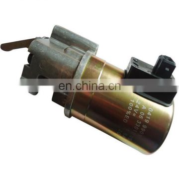 24V Fuel Shutdown Solenoid 04199901 0419-9904 for BF6M2012 BF4M2012 BFM1012