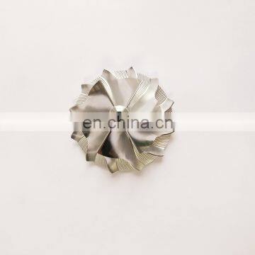 KP39 37.40/50.60mm 6+6 blades high performance turbo milling/aluminum 2618/billet compressor wheel