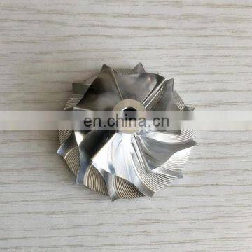 GT25C 6+6 blades 38.69/52.24mm 447449-0010 performance Turbo Billet/milling/aluminum 2618 compressor wheel for 454110/454127