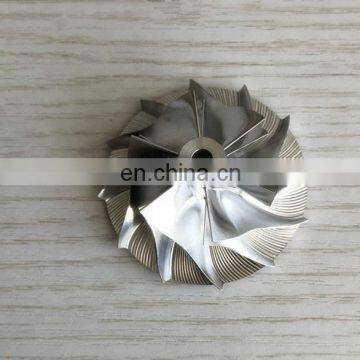 K04 34.53/50.96mm 6+6 blades 5304-123-2032 Turbo Billet/milling/aluminum 2618 compressor wheel for 5303-970-0048 53039700048