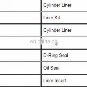 K38 K50 Machinery Parts Diesel Engine Cylinder Liner 3006089 3007525 photo-3