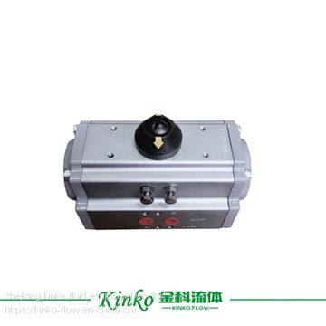 spring return double acting pneumatic actuated rotary angle 90degree for ball valve and butterfly valve