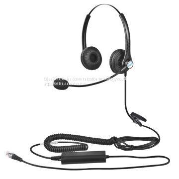 China Beien T11 Telephone Call Center Headset Noise-cancelling Headset Customer Service photo-3