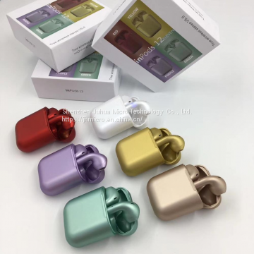 Inpods I12 Charging Box Hot Seller Tws Wireless Earphone Headphones BT 5.0 TWS Ear Phone For Mobile photo-2
