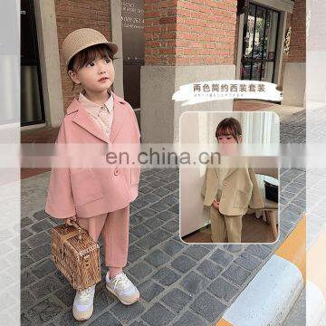 6038 Fashion and Comfortable Girls' Clothing Sets Kids Spring Girl Casual Suit