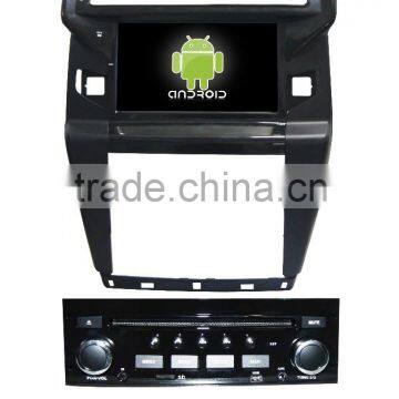 Wholesale 8inch capacitive screen android car dvd player for citroen C-Quatre