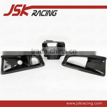 FOR EVO 8 AIR DUCT VA STYLE CARBON FIBER OIL CLEAN GUIDE & AIR DUCT (3PCS) FOR MITSUBISHI LANCER EVOLUTION 8 (JSK200504)