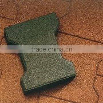Recycled Rubber Pathway Patio Pavers/ rubber bricks