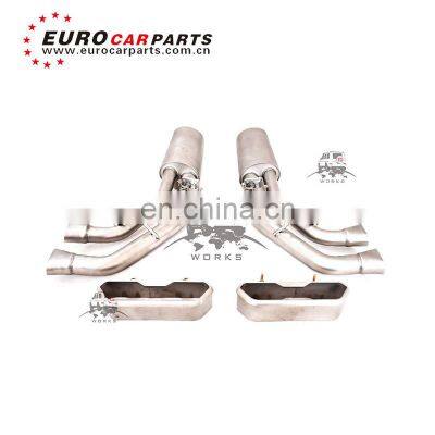 Gclass W464 G500 G550 G350d G63 G65 Stainless Steel Material Exhaust Tips and Tips Exhaust 1990-2018y Tips Muffler