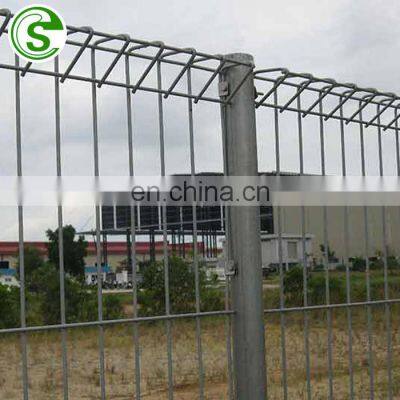 Welded wire mesh walkways brc fences security roll top fencing for wharf/pier/port