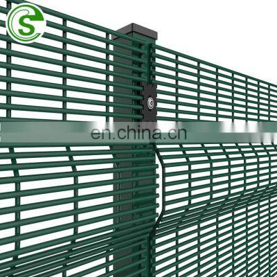 High strength south africa hot sale clearvu fencing clear view fencing price per meter