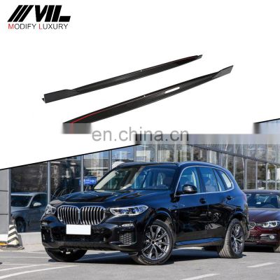 Carbon Fiber Side Skirts for BMW X5 M Sport  2019-2020