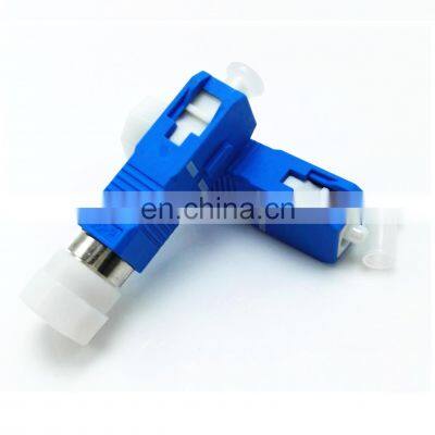 fiber optic equipment for ftth SC Male to FC Female Hybrid Adapter Fiber Coupler Blue Plastic Fiber Switch Adapter  Attenuator