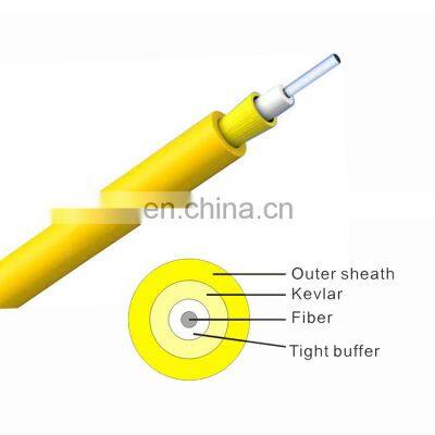 SM MM 2.0mm 3.0mm round simplex Fiber Optic Cable for fiber patch cord