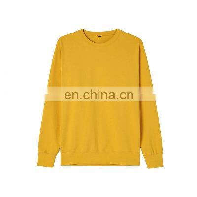 Custom Round Neck Fashion Brand Sweater Men's Long-sleeved Solid Color Pullover photo-3