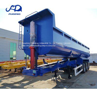 3axels Tipper Semi Trailer 40ton 50t 60 Tonner Tipper Trucks Sale End Tipper Trailers photo-4