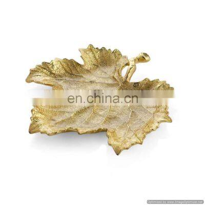 souvenir gift golden leaf bowl