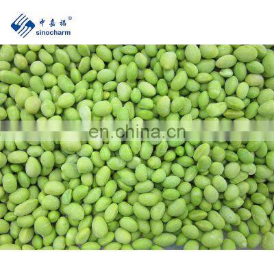 Sinocharm New Season BRC A Approved Organic IQF Soybean Kernels Frozen Shelled Edamame