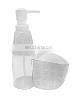 Kitchen Plastic Soap Dispensers With Brush photo-3