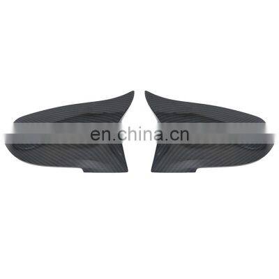 Side Wing Mirror Cover For BMW Series 1 2 3 4 X M 220i 328i 420i F20 F21 F22 F23 F30 F32 F33 F36 X1 Carbon Fiber Rear-View Caps