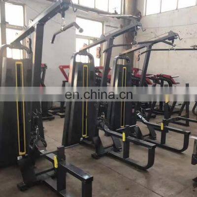 China Supplier Fitness Gym Equipment Lat Pull Down ASJ-S812 Strength Machine Pin Load Selection Machines photo-2