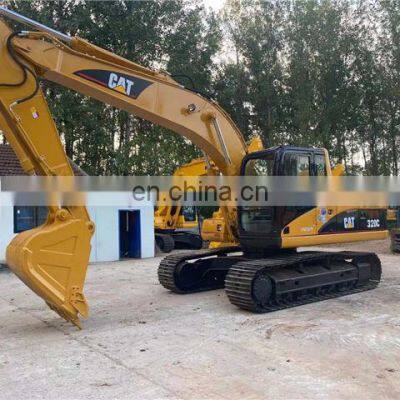 Original high quality cat heavy equipment 320c 320d 320b used crawler digging machine for mining construction work