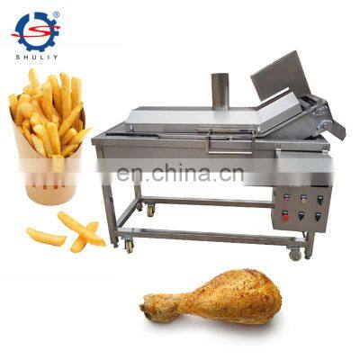 electric deep oil fryer continuous sausage frier chicken leg frying chicken fried machine