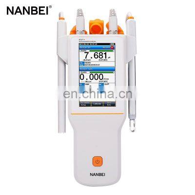 Lab scientific research pH EC conductivity ISE DO Temp orp portable multiparameter water analyzer