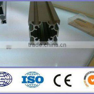 6000 series silver anodized aluminium pipeline profile