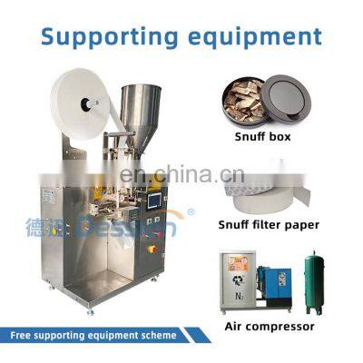 Dession High-accuracy Snuff / Snus Powder Filter Paper Packing Machine photo-2