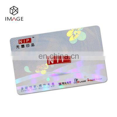 Transparent Customised Holographic Thermal Transfer Ribbon for ID Card Surface Use