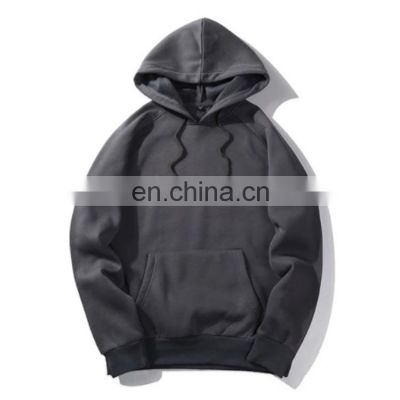 High quality hooded Hoodies for Men cotton Fabric Pullover hoodie plus size Cotton Blank Design