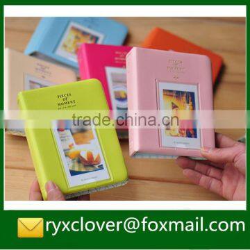 soft-cover mini plastic sheets photo album for kids