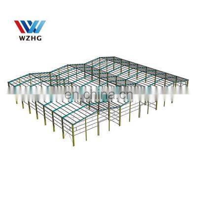 High Quality and Excellent Design Prefab Chicken House Prefabricated Farm Poultry House Garage Steel Structure photo-3