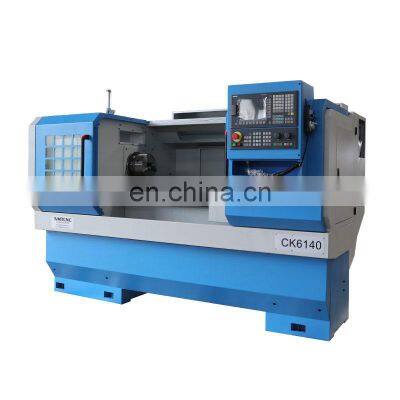 CK6140 automatic flat bed cnc lathe machine with Siemens 808DA from China factory with CE