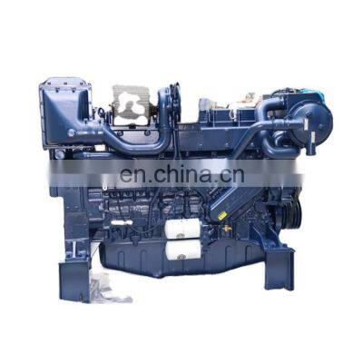 Water cooled Weichai WP13 500HP 1800RPM marine inboard engine on sale