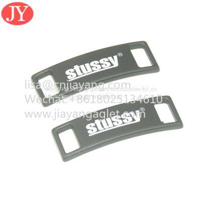 Custom Logo Metal Shoelace Buckle Zina Alloy Shoe Lace Buckle Fashion Lace Buckle Tips photo-4