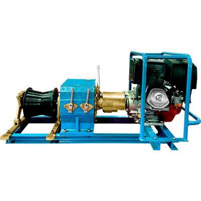 Changyun Technology 5T Gasoline Winch (Shaft Drive) - A Cable Laying Pulling Machine