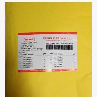 Emerson Fisher 133H Regulator & 133L Pressure Reducing Valve Leak Repair Kit - 133 Series Wear Part Replacement